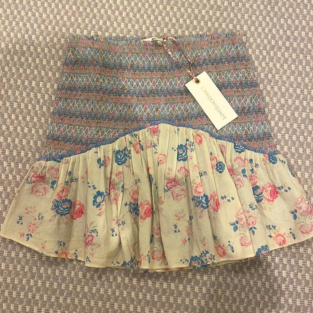 Loveshackfancy Anguilla Skirt Size XS